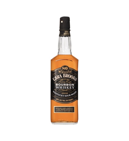 Whiskey Ezra Brooks Bourbon 0.7L | BauturiAlcoolice.ro